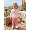 thumbnail image 3 of Cenuakty Girl Fall Outfits Letter Print Long Sleeve Sweatshirt and Pants, 3 of 8