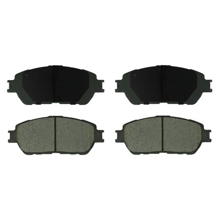 Gridiron Brakes Standard Semi-Metallic Brake Pads Front (4-Pad Set)
