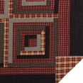 thumbnail image 4 of VHC Brands Rustique & Lodge Oreillers & Jette - Rouge Cumberland Matelassé Jeter, Piment, 4 of 5