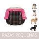 thumbnail image 5 of PACK LEADER Jaula Transportadora de Viaje para Perros de Razas Chicas o Gatos Material Rigido Portatil con Reja Metalica Hasta 7kg ROSA PACK LEADER PACK LEADER Safe Travel Razas Chicas Rosa, 5 of 6