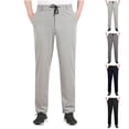 thumbnail image 1 of Styesk Pantalon Homme Été Jambe Droite Quotidien Mince Décontracté Business, 1 of 4