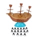 thumbnail image 4 of Juego de mesa de barco pirata de pingüino, 4 of 4