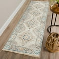 thumbnail image 7 of Marbella MB1 Ivory Traditional Rug 2' 3" X 12', 7 of 7