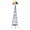 Blue, variant on 6.2FT Red Metal Garden Windmill Decor with 4 Rotatable Blades, 4-Leg Stand & Storage Shelf, Weather Resistant Iron Yard Ornament for Patio Lawn