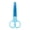 Blue, variant on Ybomd,Pink Craft Scissors with Blunt Tip – Mini Paper Cutting Tool for DIY Projects, Artwork, and Scrapbooking