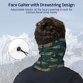 thumbnail image 4 of Neck Gaiter Face Cover Scarf, Big Machine Soft Face Sun Mask Cover Scarf Headband Cooling Sweat Absorbing Bandanas Hiking Cycling Running, 4 of 7