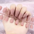 thumbnail image 1 of Kiplyki Wholesale Fleshy Matte Matte Long Nails 24 False Nail Patches Ballet Fake Nail Patch, 1 of 1