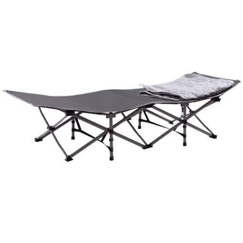 Ozark Trail EasyFold Wide Camp Cot Made Of Durable Polyester And Steel