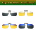 thumbnail image 3 of TOP-MAX Polarized Sunglasses Clip, UV Anti-Glare Resistant Night Vision Driving Glasses Clip, Polarized Lens (1pcs, Silver Gray), 3 of 3