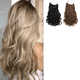 thumbnail image 1 of 3 hermosas pelucas, extensiones de cabello de cortina de cabello de línea de pescado, pelucas sin clip, pelucas rizadas e hinchadas, 1 of 5