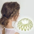 thumbnail image 2 of Unique Bargains Stylish Bird's Nest Claw Clips  Hairdo Clip for Women 1 Pc Light Green, 2 of 5