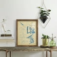 thumbnail image 5 of Vintage Astronomy II -Framed Print w/glass-Walnut, 5 of 7