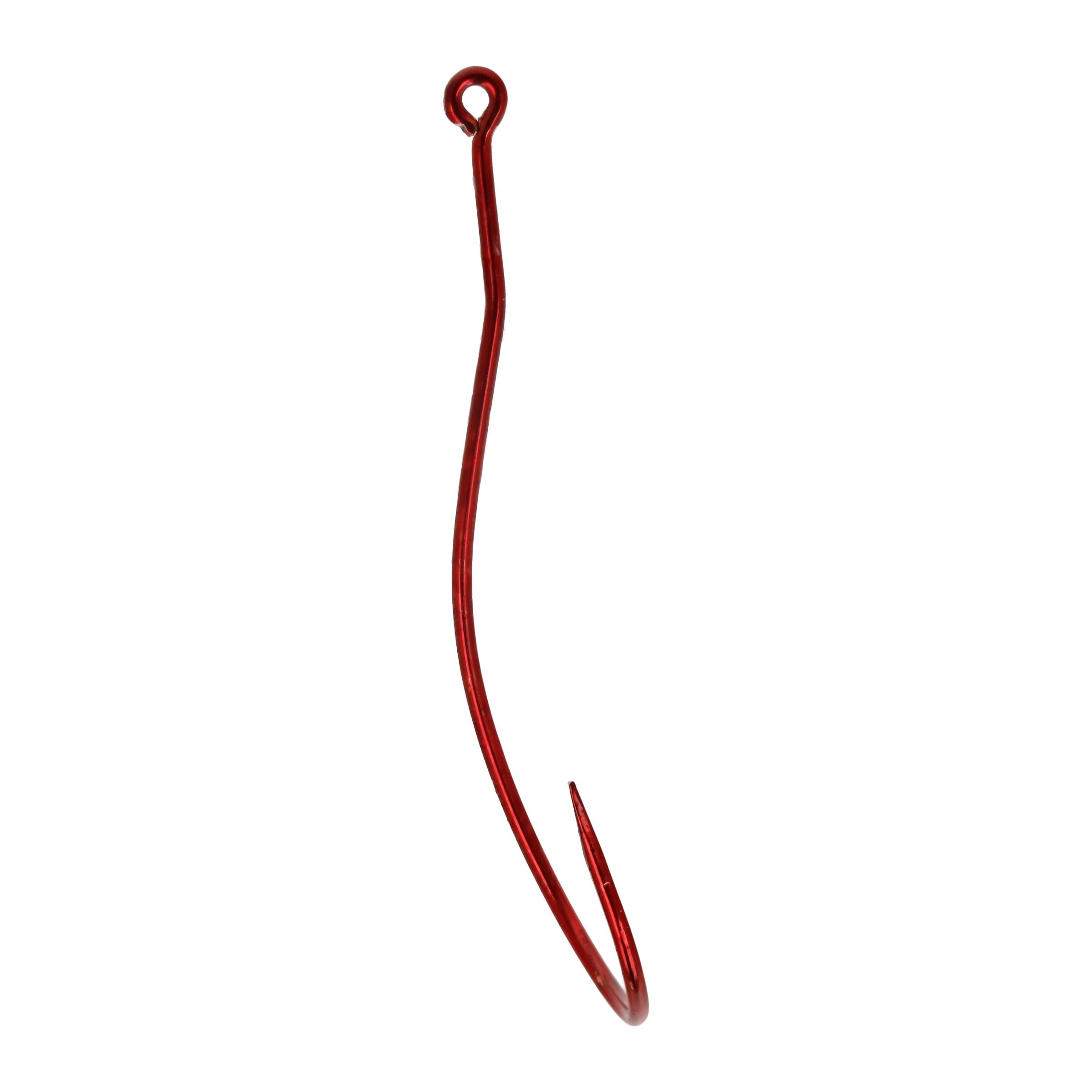 Lazer Sharp L022RGH-1/0 Aberdeen Hook, Red, Size 1/0