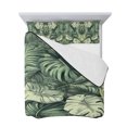 thumbnail image 7 of Palm Leaves Twin Size Down Alternative Comforter, Lightweight Comforter Quilt Bedding Set with Pillow Shams Country Summer Botanical Tropical Plants All Seasons Bed Comforter Duvet Insert 68"x86", 7 of 7
