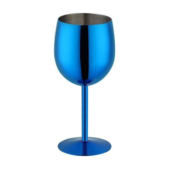 Sleek Stainless Steel 350ML Wine Glass Great for Celebrations and Events