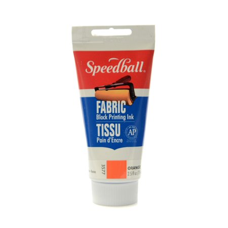 UPC: 0804551872815 | Block Printing Fabric Ink 2.5 oz.  orange (pack of 2)