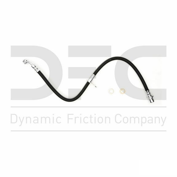 Front Left Dynamic Friction Company Brake Line Hose 350-58017 For 2002-2006 Acura RSX