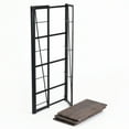 thumbnail image 3 of Homycasa 5 Tier Industrial Storage Shelf with Metal Frame Rustic Brown, 3 of 6