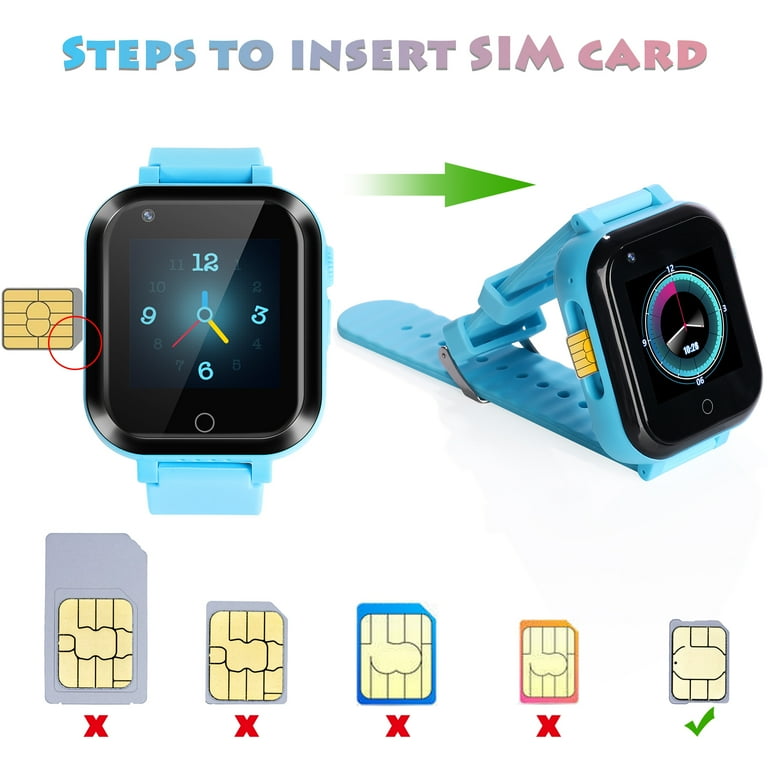 Put Sim Kids Watch With Sim Card Micro Sim Card For Kids Smart