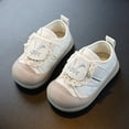thumbnail image 2 of Splozh Shoes for Toddler Boys Baby Toddler Walking Shoes Non Slip Soft Soled Breathable Shoes Sneakers Walking Shoes Beige,US 6, 2 of 6