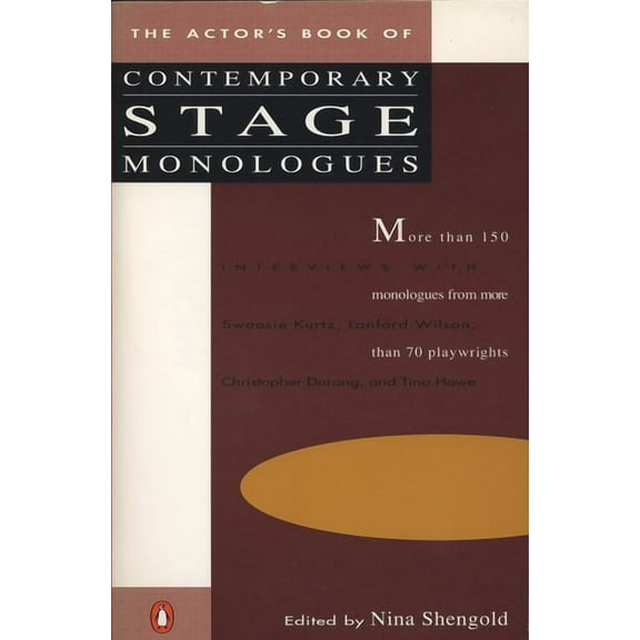 The Actor's Book of Contemporary Stage Monologues: The Actor's Book of Contemporary Stage Monologues: More Than 150 Mono, (Paperback)