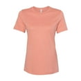 thumbnail image 2 of Ladies' Relaxed Heather CVC Short-Sleeve T-Shirt HEATHER SUNSET M, 2 of 3