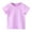Solid Color, variant on Owordtank Cotton Basic T Shirts for Toddler Baby Boys Girl Soft Solid Color Short Sleeve Loose Fitted Tee Tops
