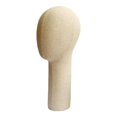 thumbnail image 2 of Linen Mannequin Head Hat Glasses Display Stand Model Stylish Appearance Long Option 2-Long Style, 2 of 8