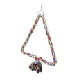 thumbnail image 4 of Bird Swing Toy,  Free Multifunctional  Parrots Perch  For Cockatiels For Parakeets 30cm, 4 of 8