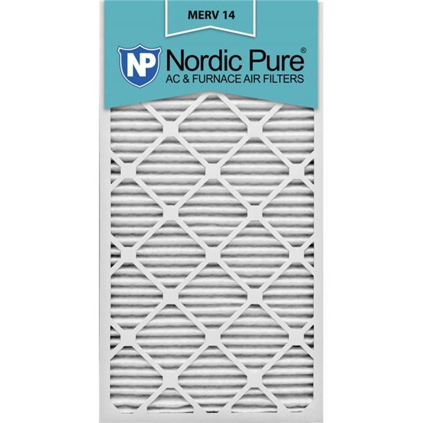 Nordic Pure 20x36x1CustomM146 MERV 14 AC Furnace Filters, 20 x 36 x 1