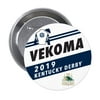 Vekoma Kentucky Derby 145 Contender's Collection Button - White