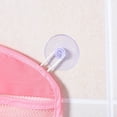 thumbnail image 2 of Cartoon Bath Toy Storage Bag Bathroom Haning Organizer For Toys Shampoo Mesh Water Toy Storage Basket With Suction Cup heqiyong LED, 2 of 2