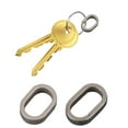thumbnail image 2 of FEAMOS Multi-functional Titanium-alloy Key Rings Keychain Clip Rings Side Pushing Key Rings Closed Key Rings, 2 of 8