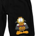 thumbnail image 2 of Garfield Halloween Cat Men's Black Lounge Shorts-Large, 2 of 3