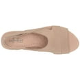thumbnail image 4 of Clarks Womens Annadel Ivory Open Toe Casual Platform Sandals, 4 of 5