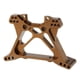thumbnail image 4 of Torres de Choque Trasero y Delantero de Aluminio para 1/10 SLASH 4x4 RC Coche Color Camello/Naranja/Azul Macarena Piezas de coches RC, 4 of 8