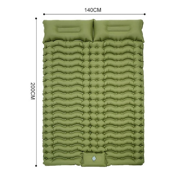 Innovative Double Camping Mattress: Quick-Fill, Lightweight & Waterproof