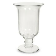 Clear Glass Pillar Candleholder