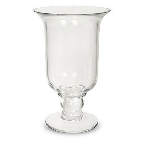 Clear Glass Pillar Candleholder