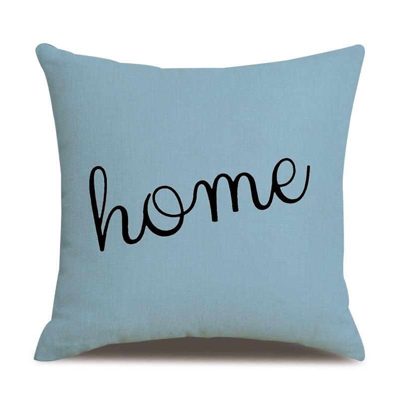 Decorative Throw Pillow Cover Backrest Pillow Case, Square Cushion