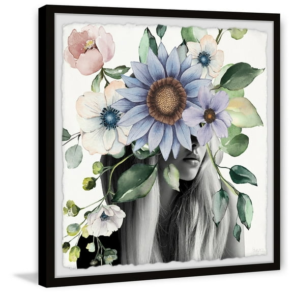 Parvez Taj Magnificent Bloom 12.00" x 12" Framed Photography Art Prints, by Parvez Taj