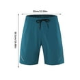 thumbnail image 4 of Sonducket Pantalones cortos para correr de secado rápido para hombre, pantalones de 5 pulgadas con bolsillo con cremallera, ropa deportiva Type3 NO3, 4 of 6