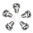 thumbnail image 1 of Larcele 8mm Mini Push Button Switch Waterproof Momentary Metal DIY Switch JSANKG-16,5 Pieces(Stainless Steel), 1 of 4