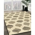 thumbnail image 2 of Ahgly Company Indoor Rectangle Abstract Khaki Gold Solid Area Rugs, 2' x 5', 2 of 6