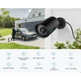 thumbnail image 3 of Reolink 5MP Black Outdoor Security POE Camera, Smart Human/Vehicle Detection, Timelapse, Supports Google Assistant, Night Vision, 24/7 Recording, Audio Recording, RLC-510A (Black), 3 of 12