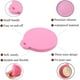 thumbnail image 4 of IVIA Tapas para latas de alimentos para mascotas, tapas universales de silicona sin BPA para alimentos para perros y gatos, una tapa para la mayoría de los alimentos enlatados para perros y gatos de tamaño estándar (paquete de 4 multicolor) Ormromra DLM46, 4 of 6