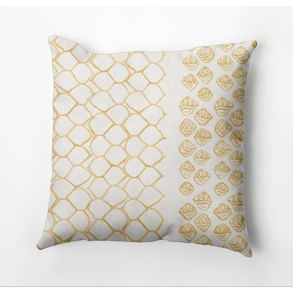 Simply Daisy Honeycomb Split Decorative Throw Pillow