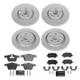 thumbnail image 2 of Power Stop Front and Rear Euro-Stop ECE-R90 Certified Brake Pad and Rotor Kit ESK7637, 2 of 3