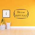 thumbnail image 1 of VWAQ This is Our Happy Place Wall Decal Romantic Wall Decor, 1 of 1