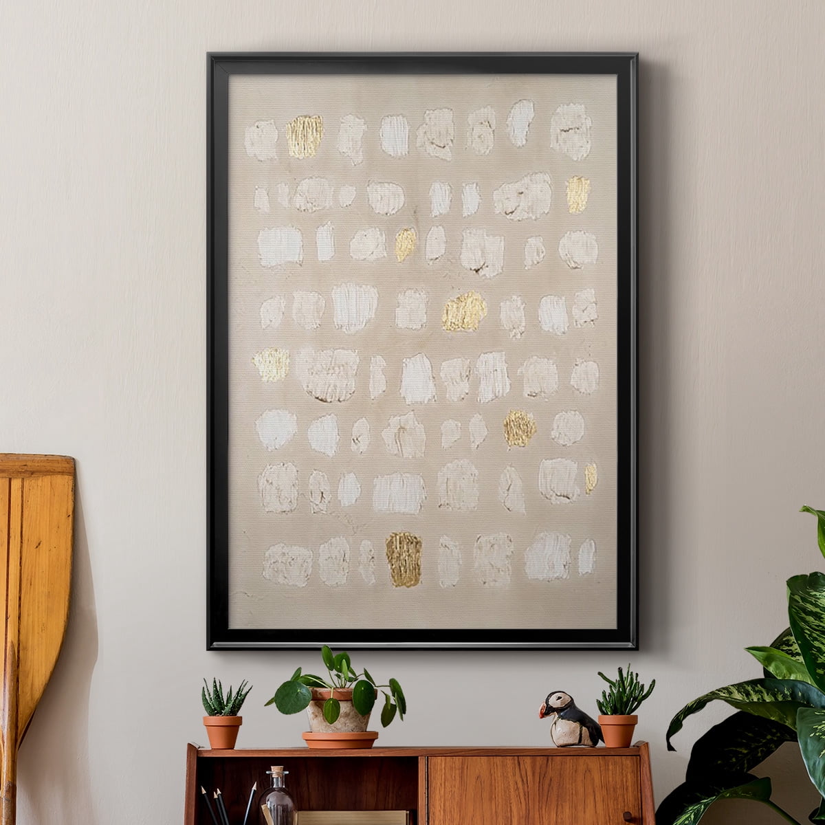 Embellished Cobblestone I Premium Framed Print, in Gold, Black, or Silver - Ready to Hang